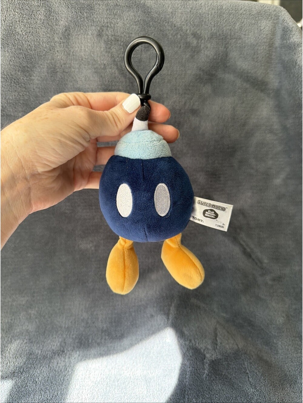 Official Licensed Super Mario Bros Bob Omb 6"  Stuffed Animal Plush Doll Toy